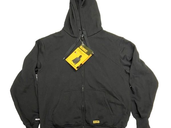 Dewalt black heated outlet hoodie