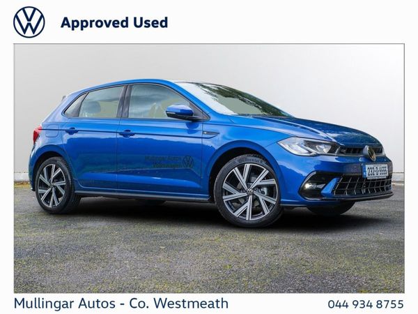 Volkswagen Polo Hatchback, Petrol, 2023, Blue