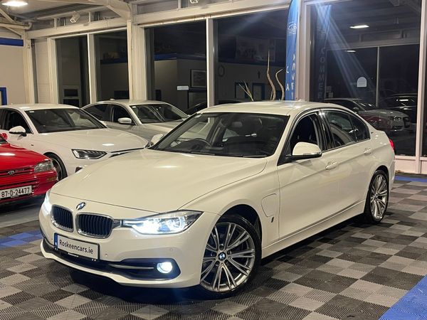 BMW 3-Series Saloon, Petrol Hybrid, 2018, White