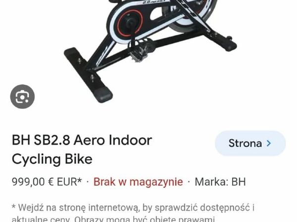 Spin bike for sale in Co. Limerick for 280 on DoneDeal