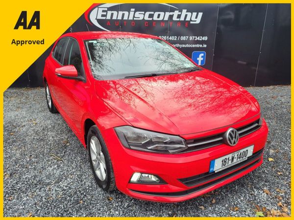 Volkswagen Polo Hatchback, Petrol, 2018, Red