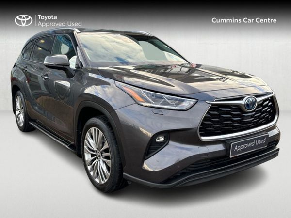 Toyota Highlander Estate, Hybrid, 2022, Grey