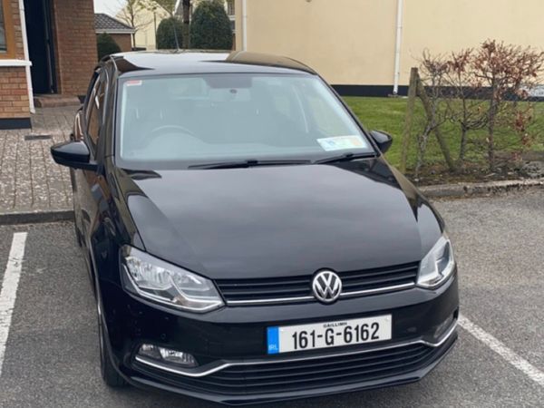 Volkswagen Polo Hatchback, Diesel, 2016, Black