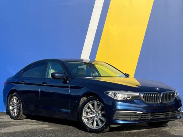 BMW 5-Series Saloon, Hybrid, 2017, Blue