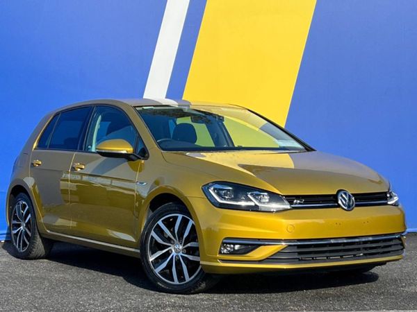 Volkswagen Golf Hatchback, Petrol, 2018, Gold