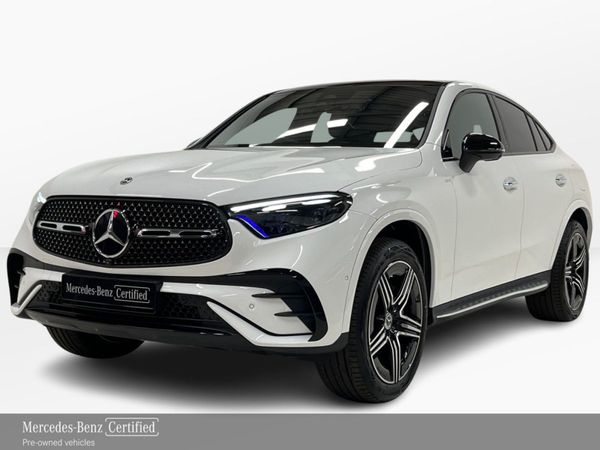 Mercedes-Benz GLC-Class Coupe, Diesel Plug-in Hybrid, 2023, White