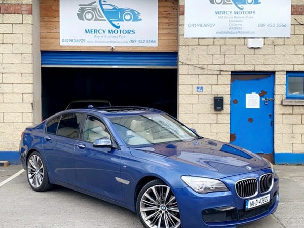 BMW 7-Series Saloon, Diesel, 2014, Blue