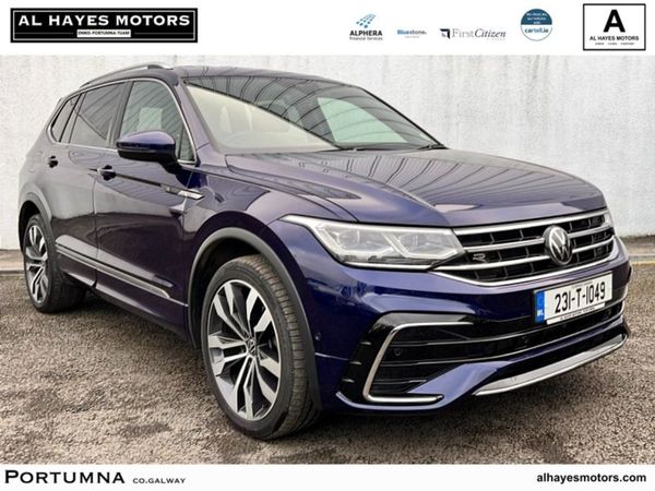 Volkswagen Tiguan Allspace SUV, Diesel, 2023, Blue