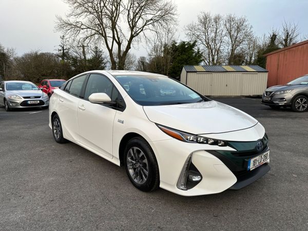 Toyota Prius Hatchback, Petrol Plug-in Hybrid, 2018, White