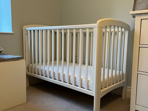 Drop side cot for sale in Co. Dublin for 60 on DoneDeal