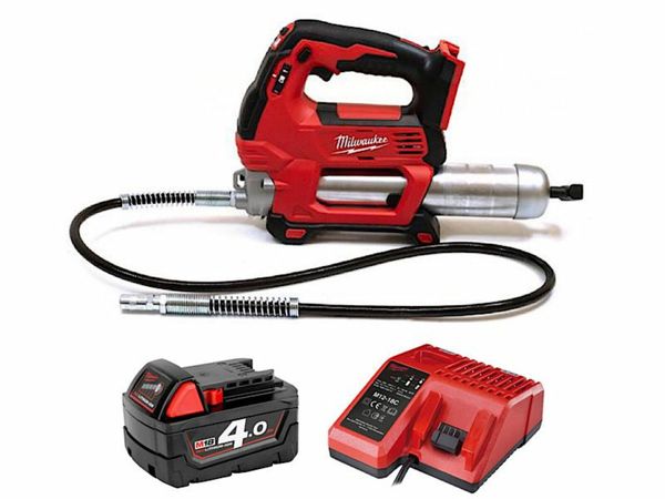 Milwaukee cordless grease discount gun for sale