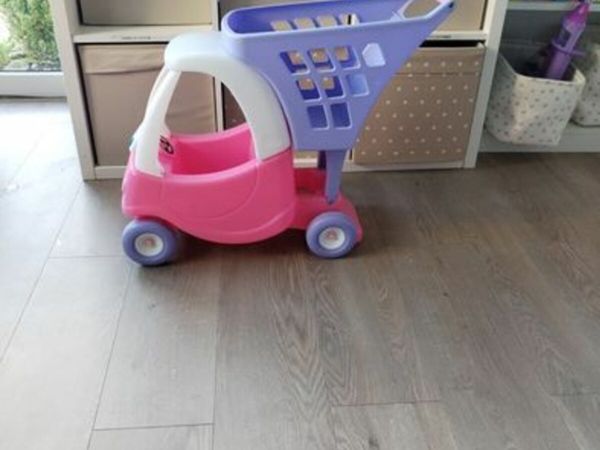 Little tikes 2025 pink trolley