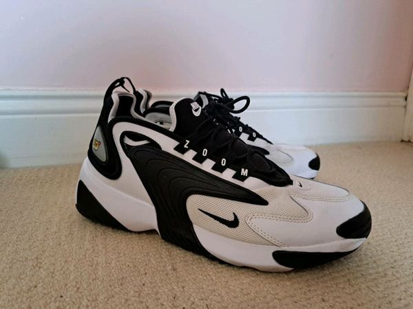 Nike zoom 2k hotsell men's black and white