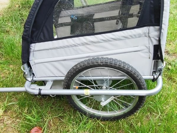 Child bike trailer done hot sale deal