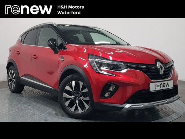 Renault Captur Hatchback, Petrol Plug-in Hybrid, 2021, Red