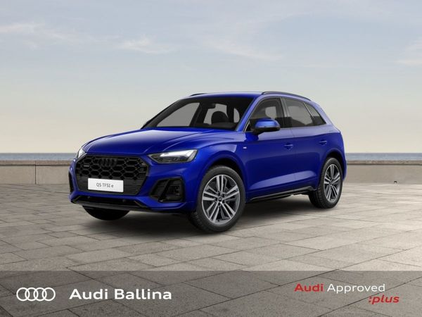 Audi Q5 SUV, Hybrid, 2024, Ultra Blue 