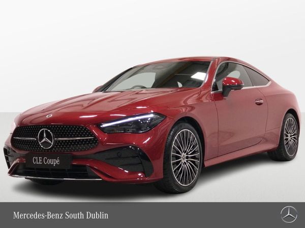 Mercedes-Benz CLE-Class Coupe, Petrol, 2024, Red