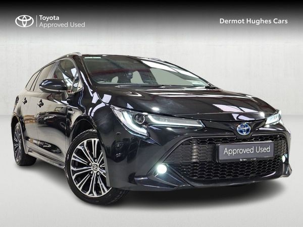 Toyota Corolla Estate, Hybrid, 2021, Black