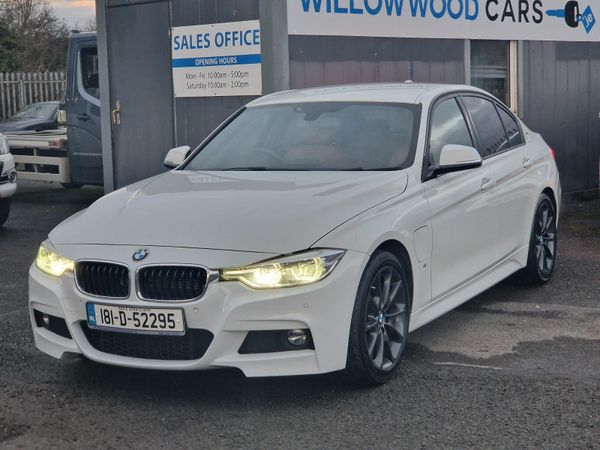 BMW 3-Series Saloon, Petrol Plug-in Hybrid, 2018, White