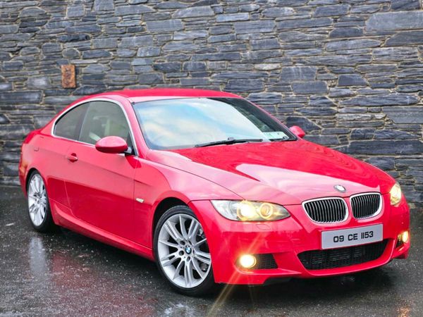 BMW 3-Series Coupe, Diesel, 2009, Red
