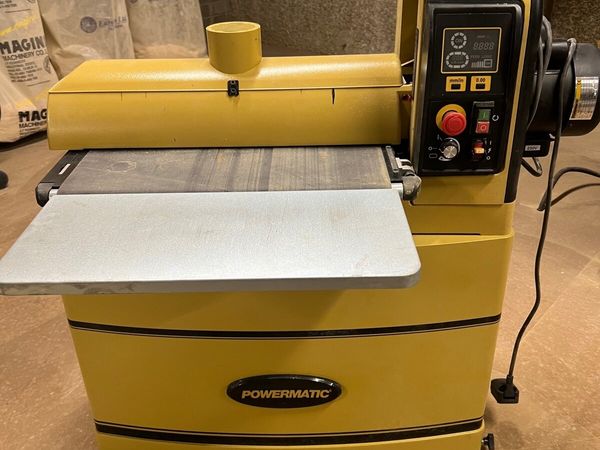 Used powermatic store drum sander