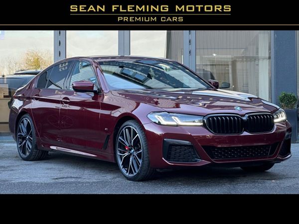 BMW 5-Series Saloon, Diesel, 2023, Red