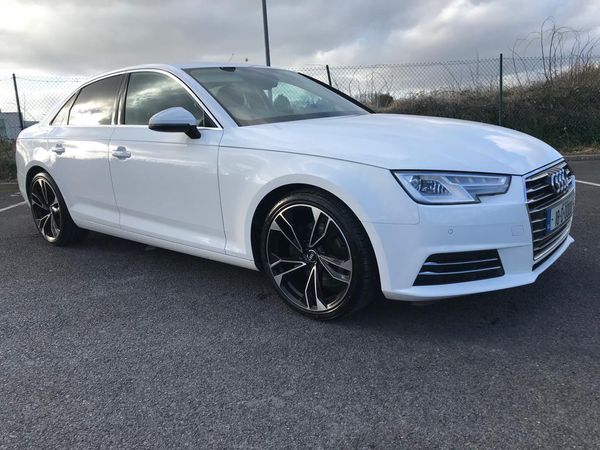 Audi A4 Saloon, Diesel, 2018, White