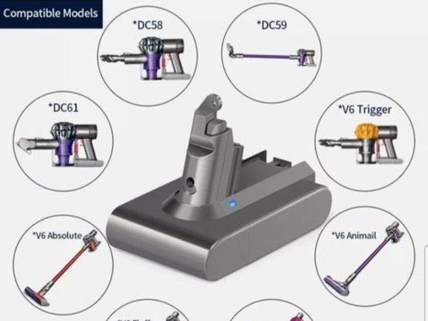 Dyson dc58 online battery