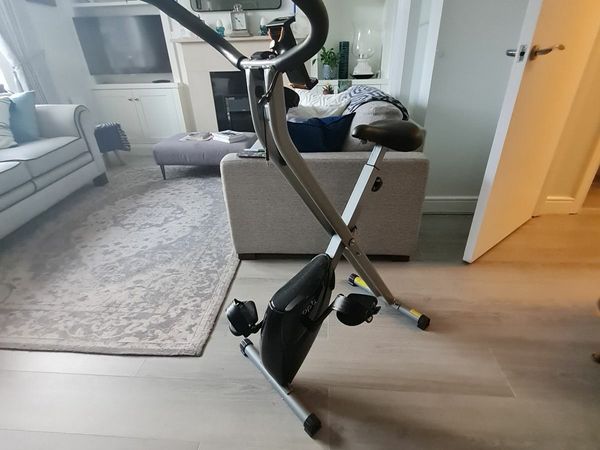 V fit deals folding exercise bike