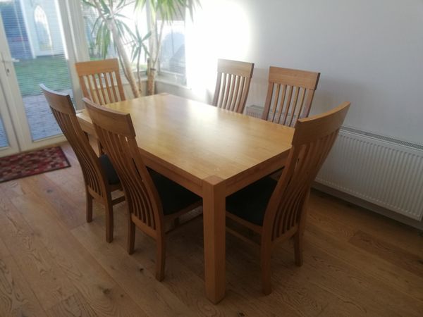 5ft oak deals dining table