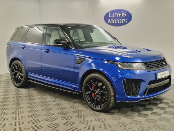 Land Rover Range Rover Sport SUV, Petrol, 2018, Blue