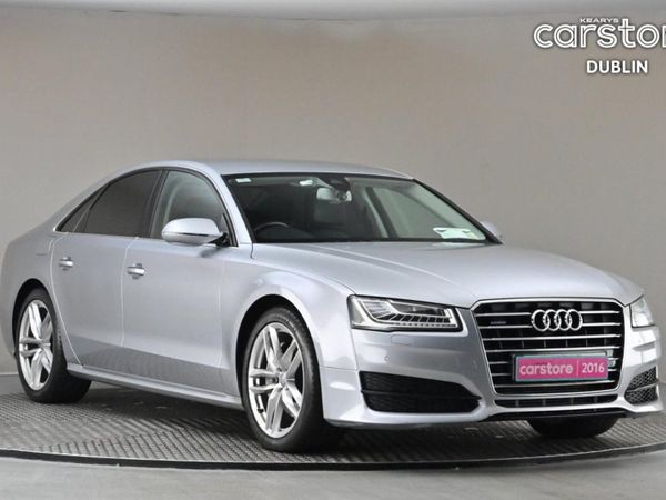 Audi A8 Saloon, Diesel, 2016, Silver