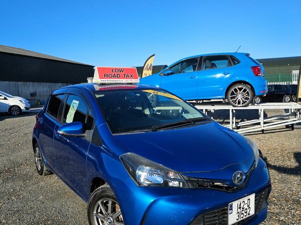 Toyota Yaris Hatchback, Petrol, 2014, Blue