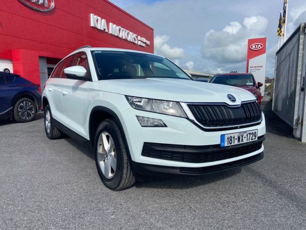 Skoda Kodiaq Estate, Petrol, 2018, White