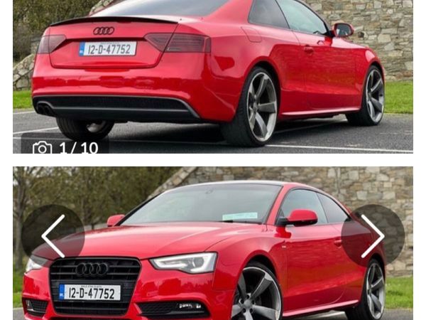 Audi A5 Coupe, Diesel, 2012, Red