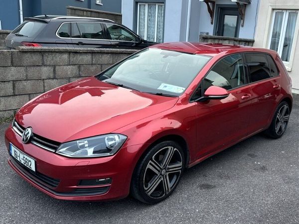 Volkswagen Golf Hatchback, Diesel, 2016, Red