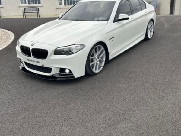 BMW 5-Series Saloon, Diesel, 2013, White