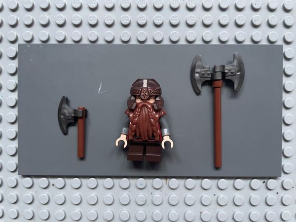 Lego gimli minifigure hot sale