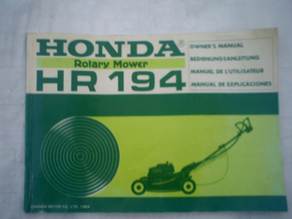 Honda hr214 deals repair manual