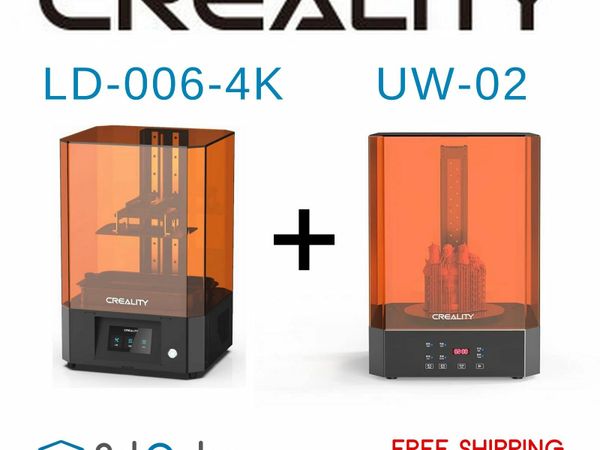 CREALITY LD-006 4K LCD 3D Printer + UW-02 W&C SET for sale in Co. Kildare  for €660 on DoneDeal