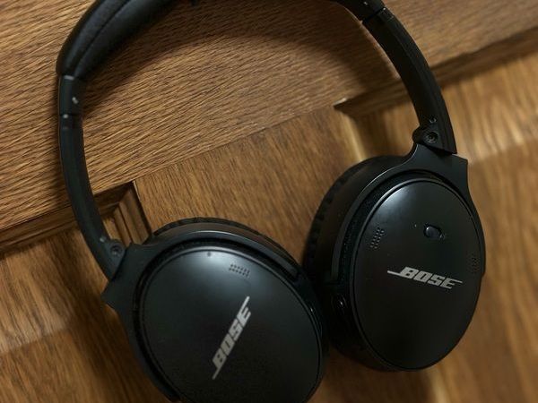 Bose black wireless online headphones