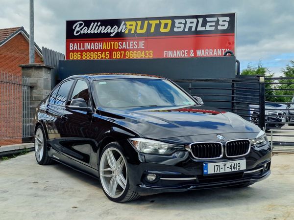 BMW 3-Series Saloon, Diesel, 2017, Black