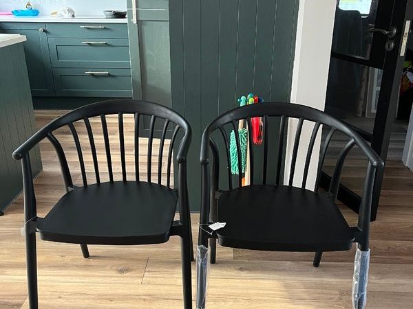 black dining chairs 114 All Sections Ads For Sale in Ireland