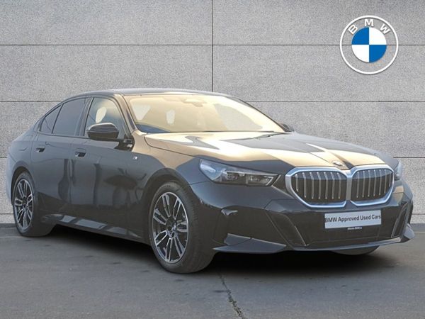 BMW 5-Series Saloon, Petrol, 2023, Black