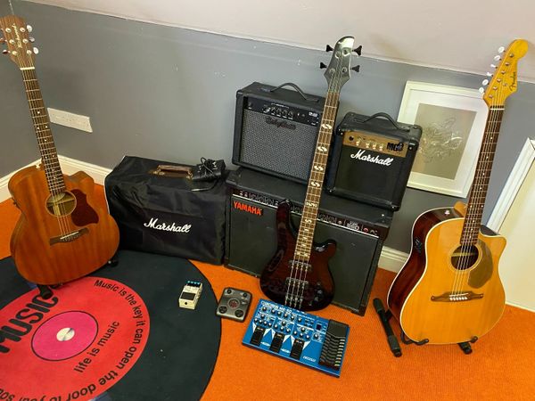 Music gear store for sale