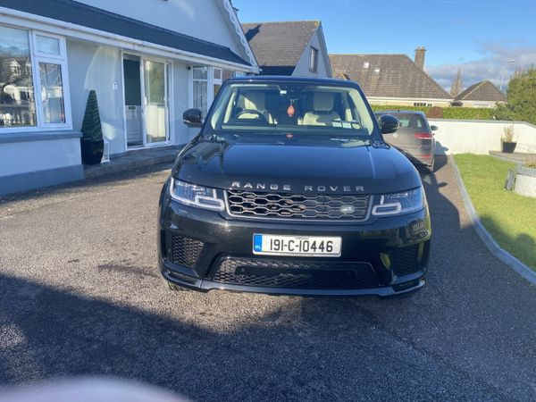Land Rover Range Rover Sport SUV, Petrol Plug-in Hybrid, 2019, Black