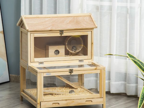 Diy best sale gerbil house