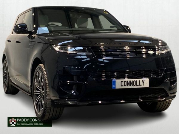 Land Rover Range Rover Sport SUV, Petrol Plug-in Hybrid, 2023, Black