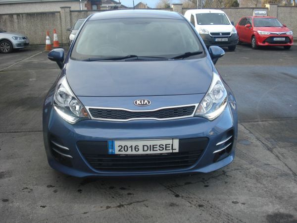 Kia Rio Hatchback, Diesel, 2016, Blue