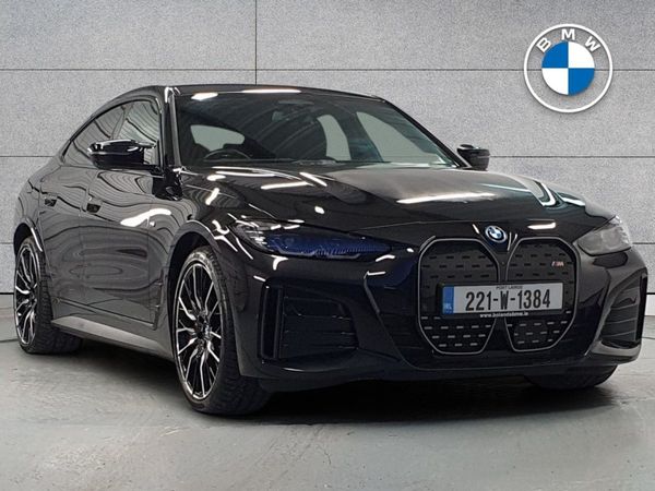 BMW i4 Saloon, Electric, 2022, Black